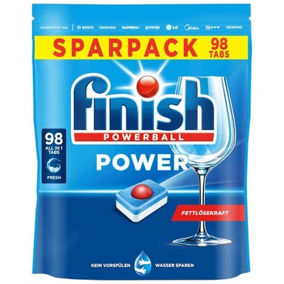 Finish Power Fresh Spülmaschinentabs Sparpack 98 Tabs