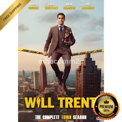 Will Trent TV Series Season 1-3 2025 DVD Full HD Audio Eng All Region Free Ship