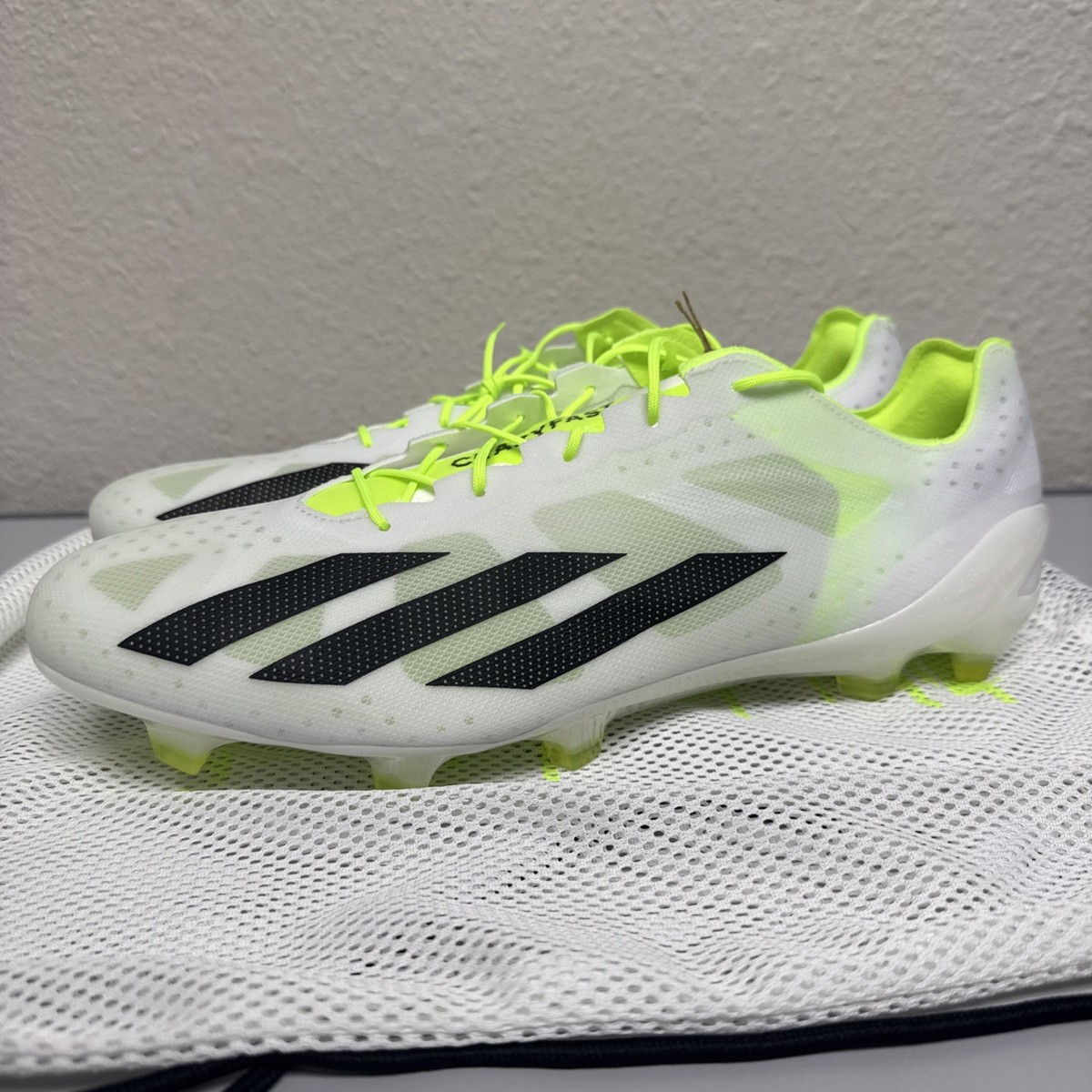 Adidas X Crazyfast+ FG Soccer Cleat Crazyrush Pack White