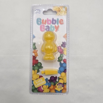 3D Bubble Baby Figure Car Auto Air Freshener Hanging Vent Lucy Lemon New Sealed 