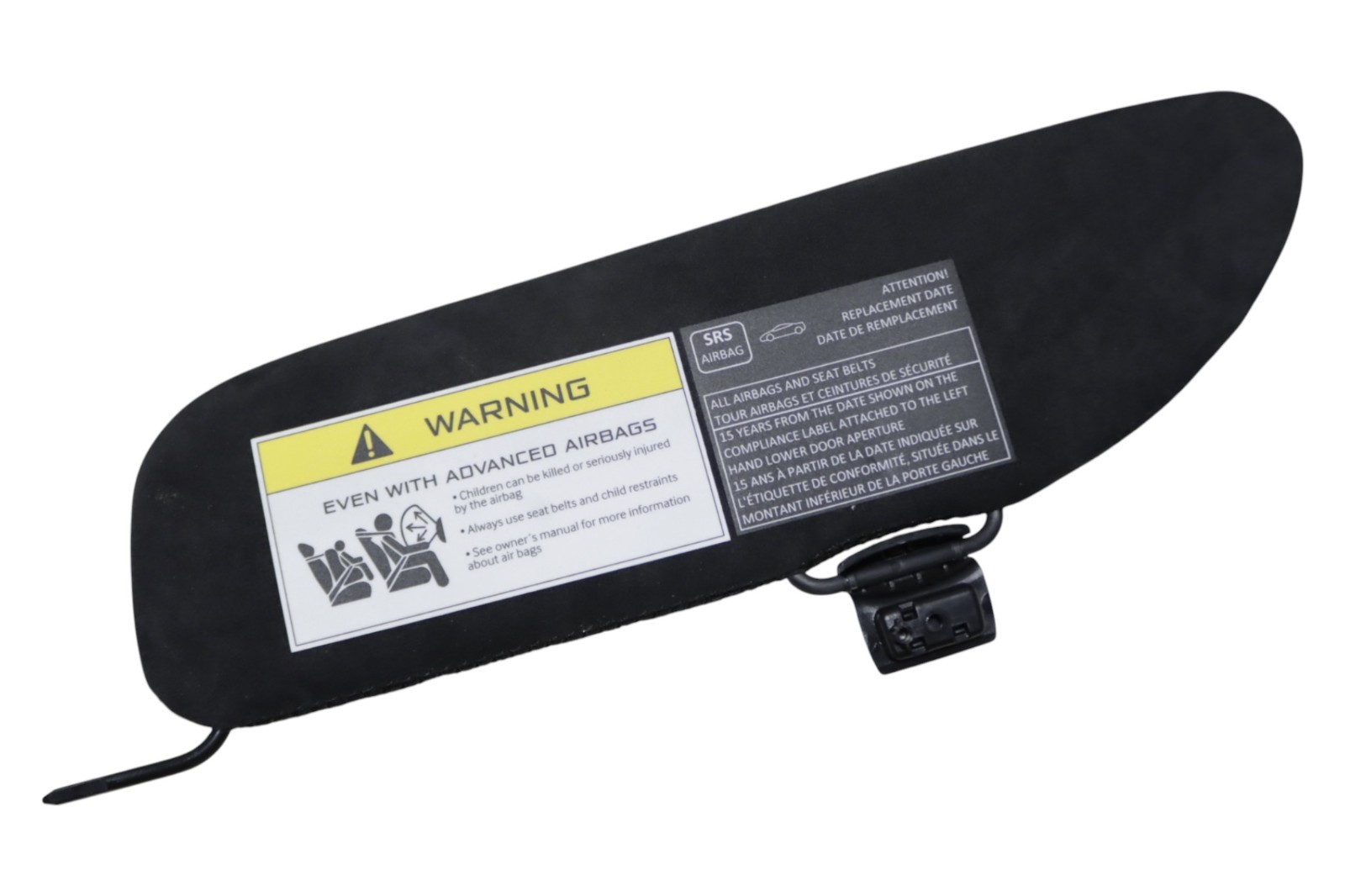 McLaren 570S Left & Right Interior Sun Visor Set (2) Alcantara 2016 - 2021 OEM