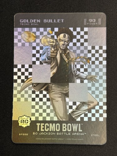 2026 Bo Jackson Battle Arena Tecmo Bowl Matthew Golden Bullet Big Pixel Steel