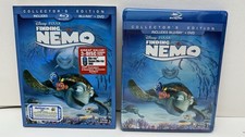 Finding Nemo Blu-ray DVD 3 Disc Set Collector's Edition Slipcover Sealed