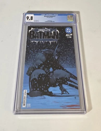 🧊 Absolute Batman #7 CGC 9.8 Graded Cover A 1st Print Nick Dragotta Cover 🧊