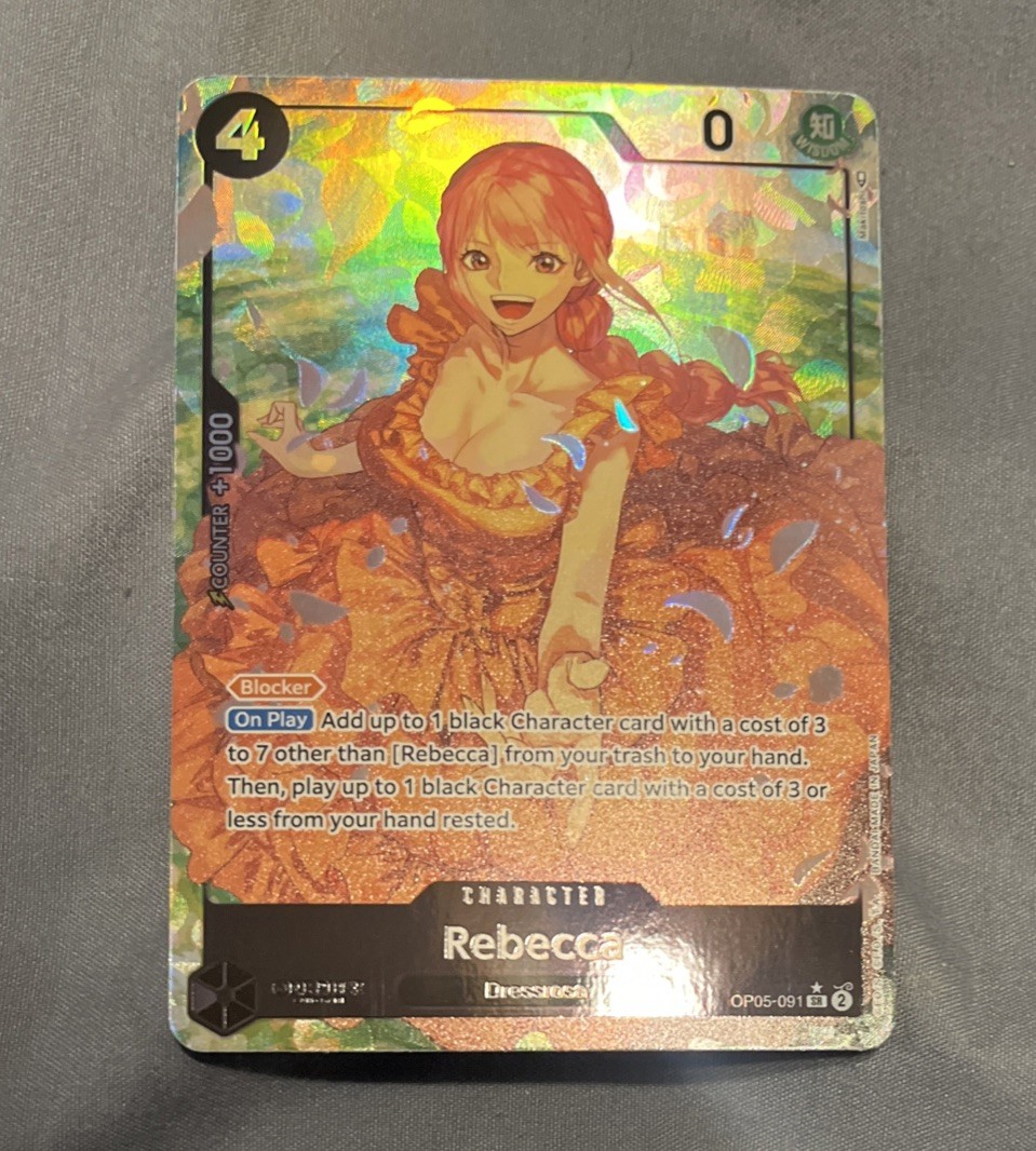 Rebecca 2023 Awakening of the New Era #OP05-091 Super Rare