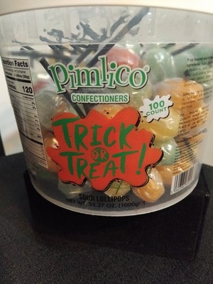 Pimlico Confectioners 100 Count Sour Lollipops