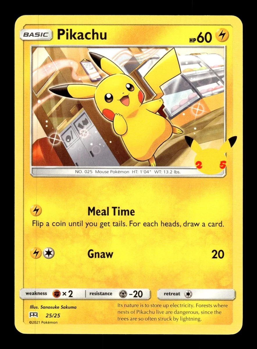 McDonald's 25th Anniversary Pokémon TCG Cards for sale | eBay