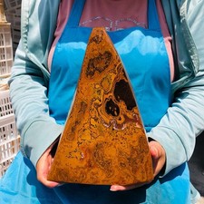 7.63LB Large Natural Tiger's Eye Stone Quartz Crystal Mineral Specimen Healing