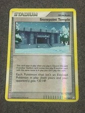 Pokemon Snowpoint Temple 134/146 Legends Awakened Reverse Holo LP 2008
