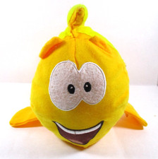 NICKELODEON BUBBLE GUPPIES, MR. GROUPER , PLUSH STUFFED FISH , CLEAN - USED