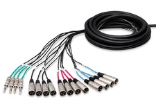 Hosa SH-12X4-100 Pro-Conex 12x4 Stage Box Snake - 100 foot