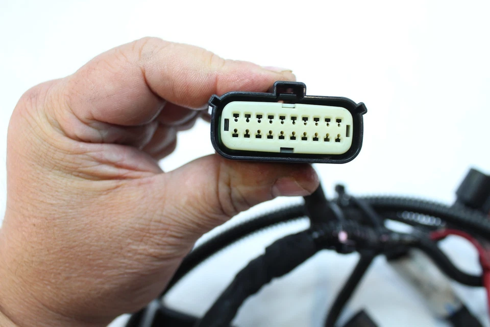 2024 SKI-DOO MXZ X 850 E-TEC 137 PULGADAS OEM CHASIS ARNÉS DE CABLEADO 515179387 Foto 3 de 4