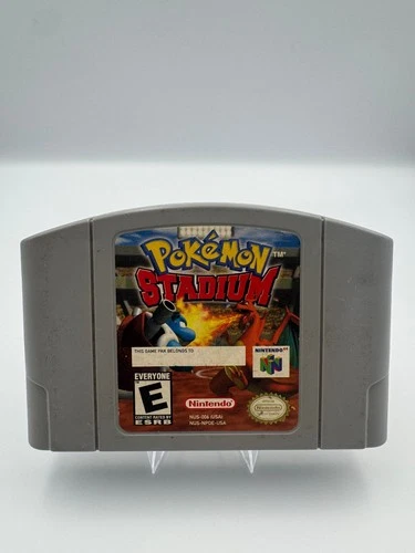 Pokemon Stadium N64 Authentic Cartridge Tested Working Acceptable