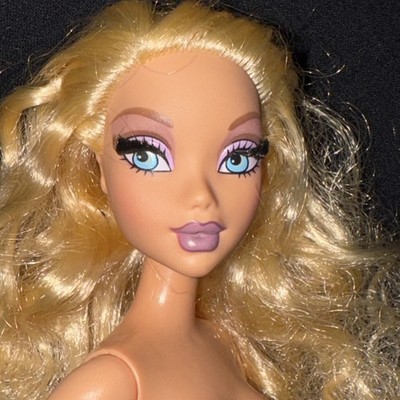 MY SCENE Barbie 2005 Kennedy GOES HOLLYWOOD Rooted Eyelashes Blonde Doll Only