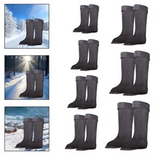 1 Pair Boot Liners, Long Coldproof Insulated Liners for Fishing Footwear Hiking