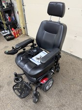 Titan AXS Mid-Wheel Power Wheelchair, 22"x20" Captain Seat