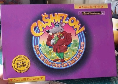 Rich Dad Poor Dad Cashflow Investing 101 Board Game Complete