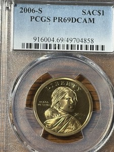2006 S PCGS PR69 DCAM SAC$1