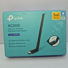 TP-Link Archer T2U Plus AC600 Dual Band USB WiFi Wireless High Gain