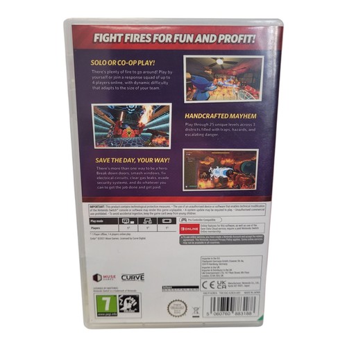 Embr Fight Fires Nintendo Switch EXCELLENT Condition Cartridge Version - Picture 2 of 8