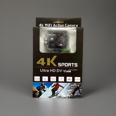 Sports  Action Camera Ultra HD 4K Edition-Waterproof housing 30M,  New