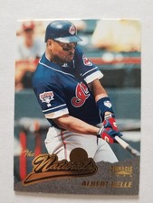 1996 Pinnacle Albert Belle #137 Cleveland Indians