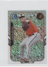 2015 Bowman The Farm's Finest Chrome Mini Shimmer Refractor Dylan Bundy h3a