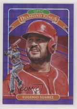 2020 Panini Donruss Optic FOTL Purple Pandora Prizm 81/99 Eugenio Suarez #4 h3a