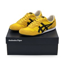 1183B400-755 Onitsuka Tiger Serrano Yellow Black Men's 