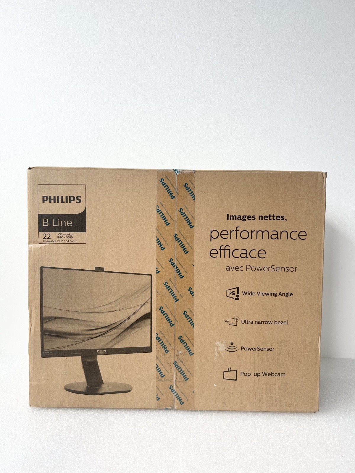 Webcam intégré sur écran PHILIPS 22 IPS pour visioconférence Pro - 4