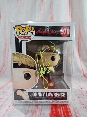 William Zabka Signed Cobra Kai Johnny Lawrence Funko With