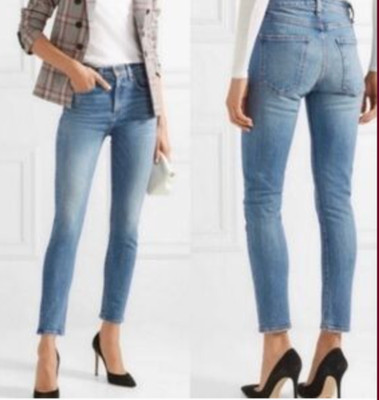 VERONICA BEARD Jeans Faye High Waist Skinny Jeans in Pipeline Size 29