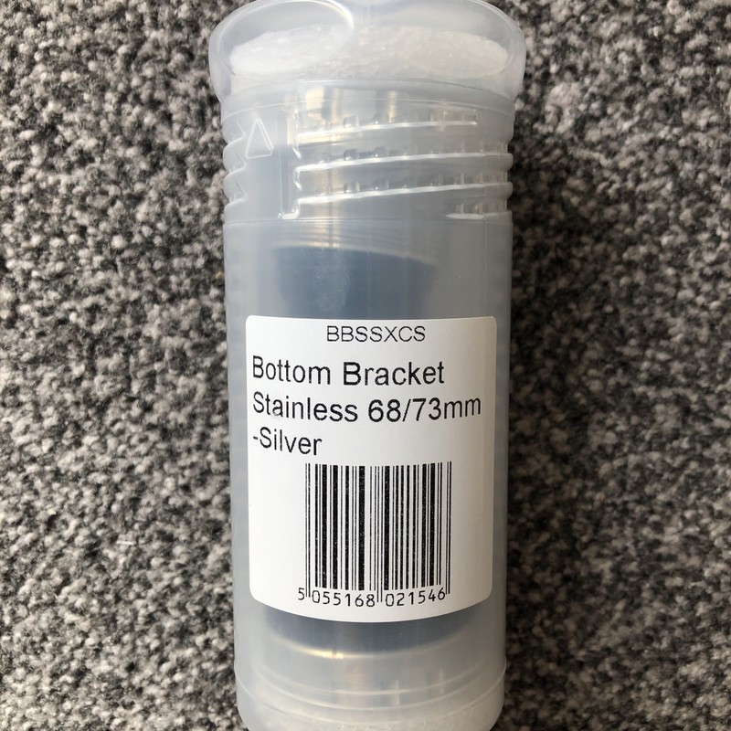 Hope Bottom Bracket Stainless 68/73mm Silver BBSSXCS