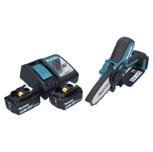 Makita Duc 101 Rm Akku AstsäGe 18 V 10 Cm Brushless + 2X Akku 4,0 Ah + LadegeräT-image