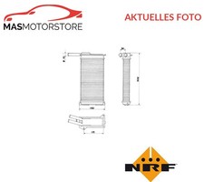 WÄRMETAUSCHER INNENRAUMHEIZUNG NRF 58608 A FÜR FORD ESCORT IV,ESCORT III