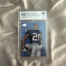 2008 upper deck excell rookie STEVE SLATON NO. ERC-SS BCCG 10