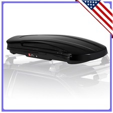 480l Rooftop Cargo Carrier 17 Cubic Feet Roof Cargo Box Abs Car Top Luggage Box