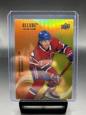 Cole Caufield Upper Deck Allure Color Flow Orange Yellow 2022-2023 #SF45