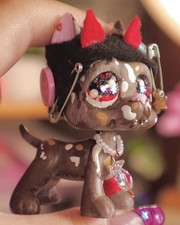 LPS Custom Great Dane   punk Style  By Aquarius Customs