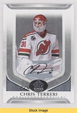 2020-21 SP Signature Edition Legends Silver Script Chris Terreri #290 READ 0l6f