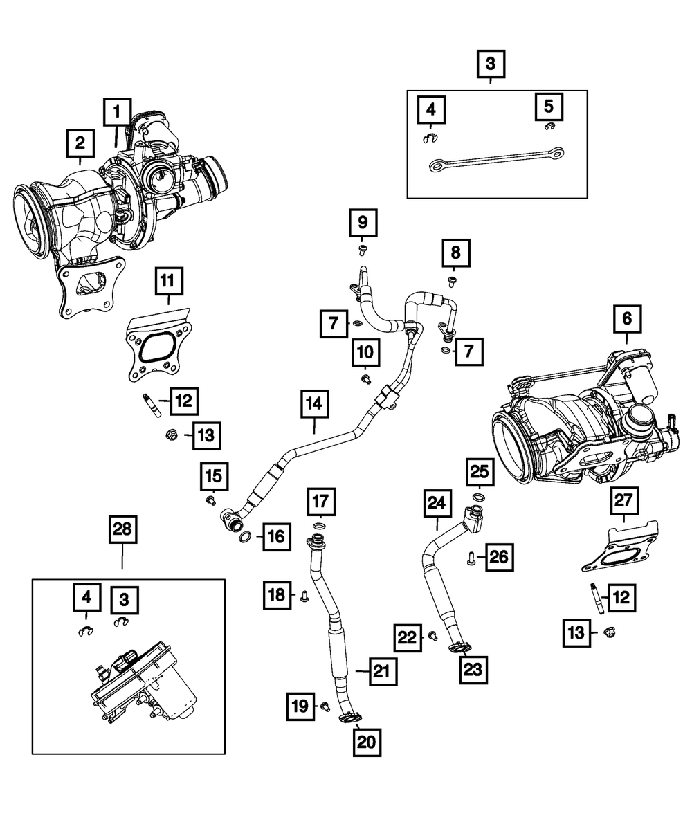 Genuine Mopar Retaining Clip Front 68550145aa