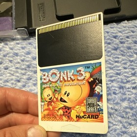 Hudson Soft Bonk 3: Bonk's Big Adventure TurboGrafx-16 1993 Manual Included