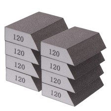 8pcs Sanding Sponge Blocks 120# 400-500 Grit Sanding Block 4"x2.8"x1"