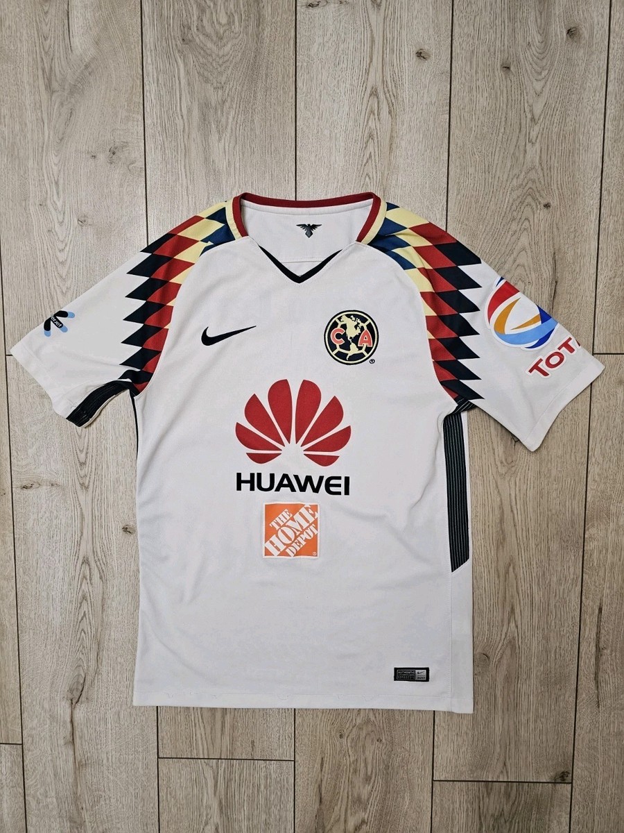 CLUB AMERICA 2017 2018 AWAY FOOTBALL SHIRT COLOMBIA SOCCER JERSEY S NIKE