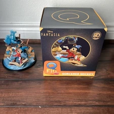 QMX Quantum Mechanix Disney's Fantasia - Sorcerer Mickey 7 Inch Q-Fig Max Elite 
