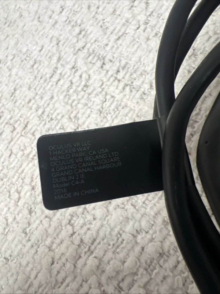 💥EXCELLENT💥GENUINE ORIGINAL OEM META OCULUS RIFT CV1 VR CABLE ONLY 💥TESTED💥 - Image 4 of 4