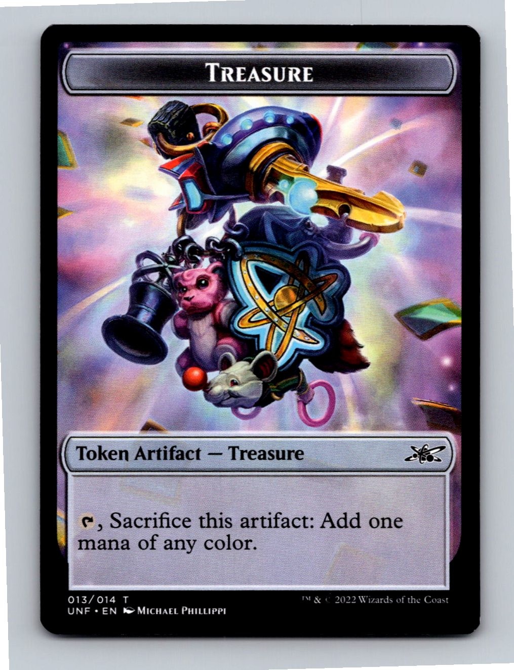 Treasure Token (013) 13 Token Unfinity Magic: The Gathering Near Mint