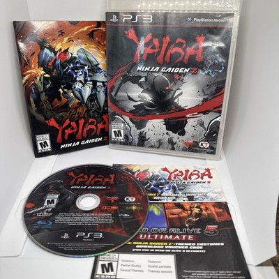 NINJA GAIDEN Z YAIBA - SONY PLAYSTATION 3 PS3 - COMPLETE *TESTED & WORKING*