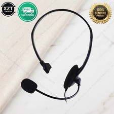 Operator Headphones Head Mounted Noise Canceling Mic One Ear Phone Same Day    