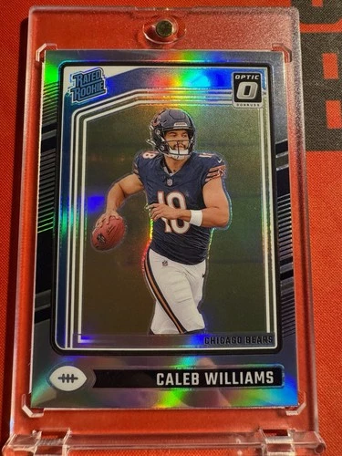 Caleb Williams 2024 Panini Optic Holo Prizm Rated Rookie #201 🔥🔥🔥 Bears!